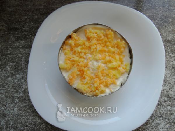 Салат «Ночь» с курицей