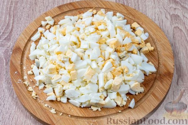Салат оливье на Новый год Змеи