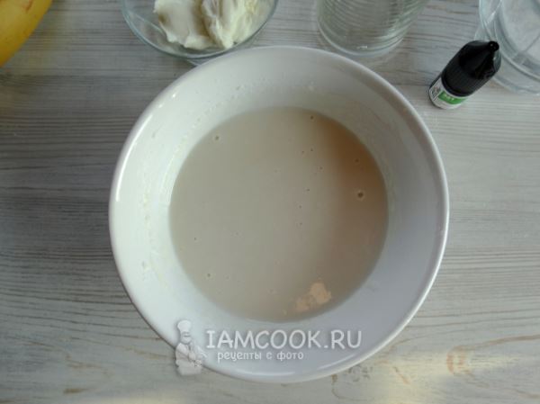 Моти с бананом