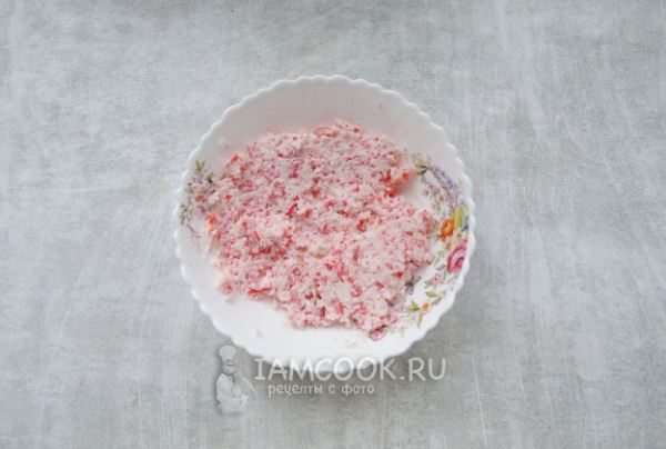 Равиоли с крабом