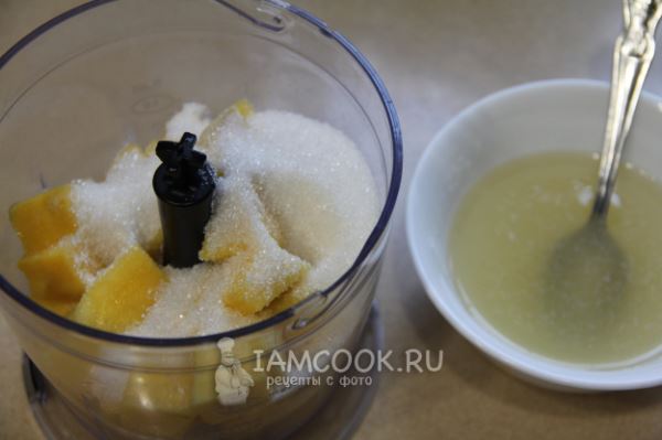 Желе из манго