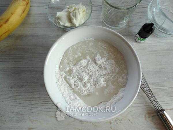 Моти с бананом