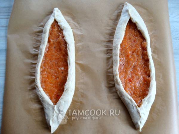 Пиде с курицей