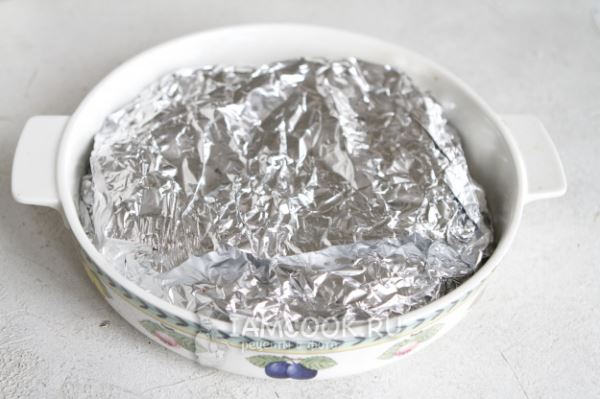 Баранина кусочками в духовке