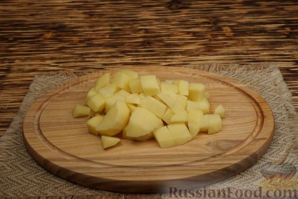 Сырный суп с грибами