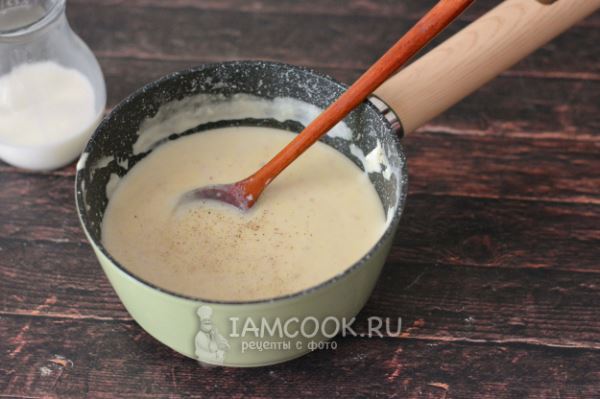 Сырный крем-суп с беконом