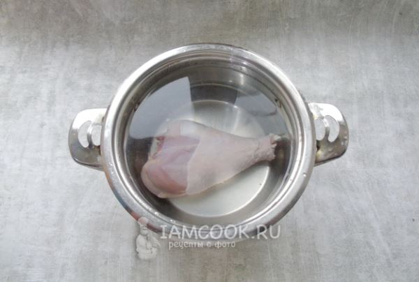 Харчо с солеными огурцами