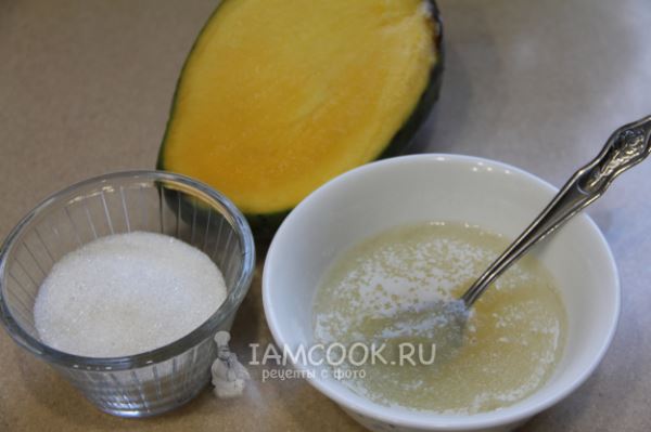 Желе из манго