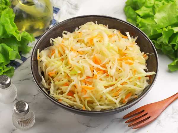 Квашеная капуста с тмином и морковью