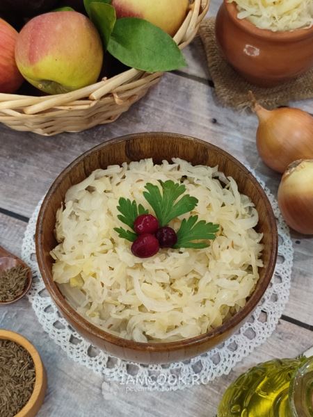 Квашеная капуста по-чешски