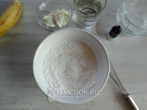 Моти с бананом