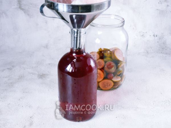 Настойка Фейхоа-клюква