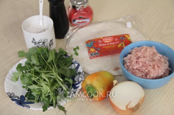 Ламаджо из курицы
