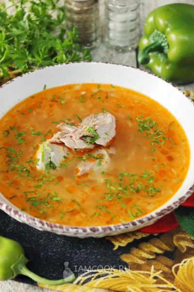 Харчо с солеными огурцами