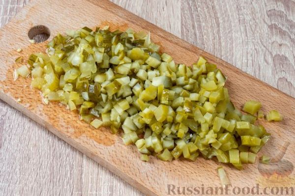 Салат оливье на Новый год Змеи