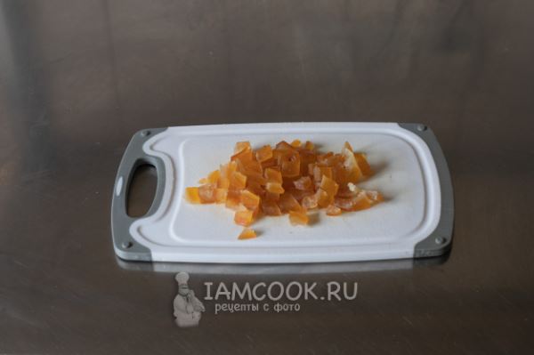 Печенье с апельсиновыми цукатами