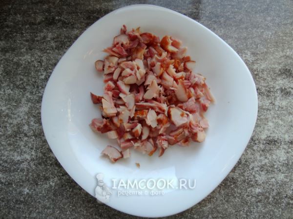 Салат «Ночь» с курицей