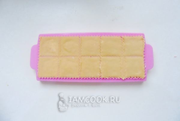 Равиоли с крабом