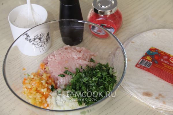 Ламаджо из курицы