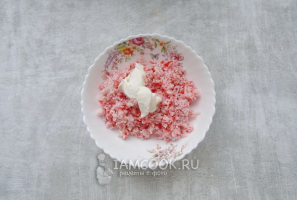 Равиоли с крабом