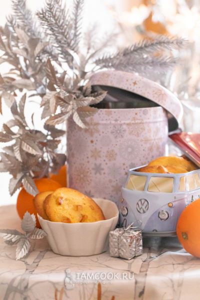 Печенье с апельсиновыми цукатами