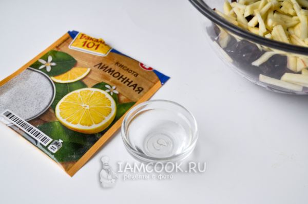 Салат из свеклы с яблоком