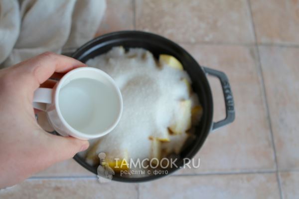 Варенье из айвы в духовке