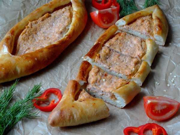 Пиде с курицей